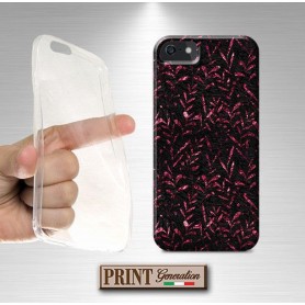 Cover Elegante - FOGLIE GLITTER - Samsung