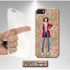 Cover stampata MODA LEGNO FIORI effetto Asus