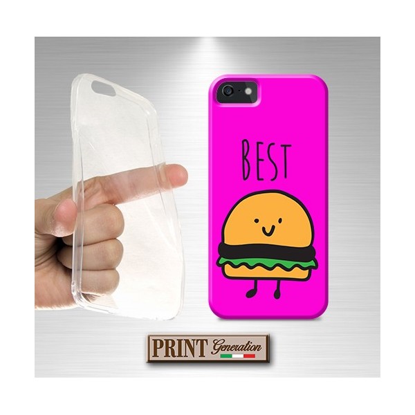 Cover - Coppia BEST FRIENDS HAMBURGHER E PATATINE - Huawei