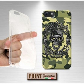 Cover - Mimetica SKULL CASCO DARK - Wiko