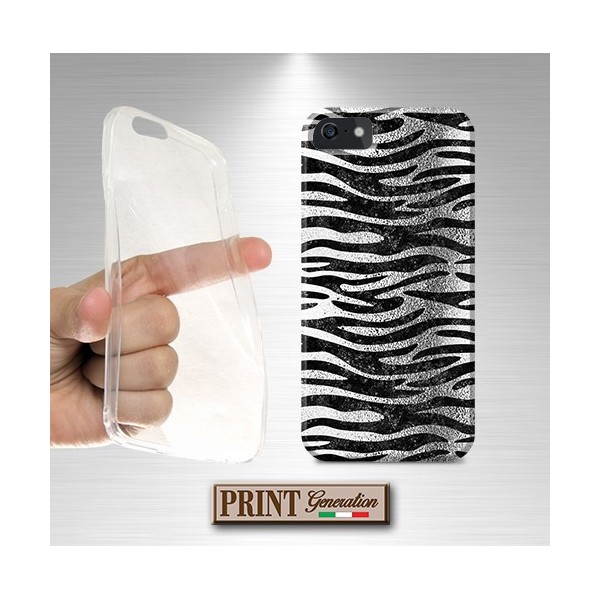 Cover - ELEGANTE ZEBRATO ARGENTO - iPhone