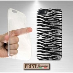 Cover - ELEGANTE ZEBRATO ARGENTO - iPhone