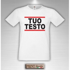 T-Shirt  - RUN DMC - Personalizzata - Idea regalo