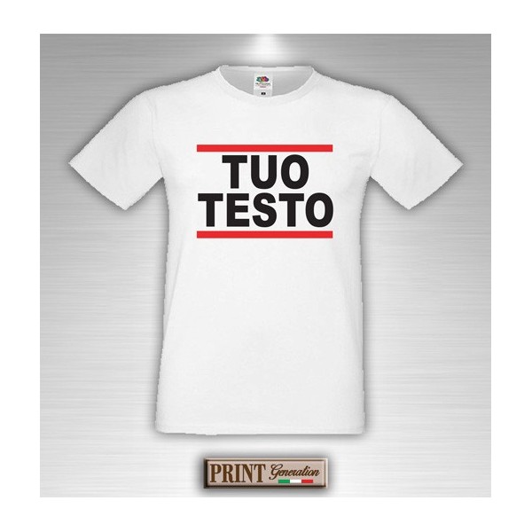 T-Shirt  - RUN DMC - Personalizzata - Idea regalo