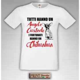 T-Shirt - ANGELO CUSTODE CHIHUAHUA - Idea regalo - Pets