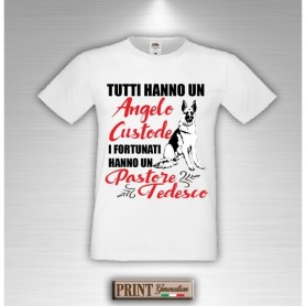 T-Shirt - ANGELO CUSTODE PASTORE TEDESCO - Pets - Idea regalo