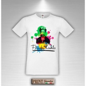 T-Shirt - FRIDA SPLASH - Art - Idea regalo