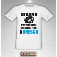 T-Shirt - PATRIMONIO MONDIALE - Frasi divertenti - Idea regalo