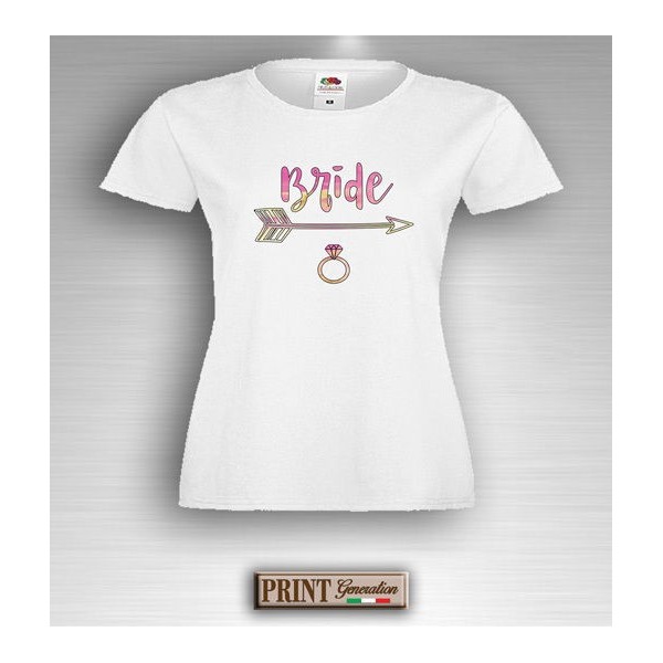 T-Shirt - BRIDE & TEAM BRIDE - Addio al Nubilato - Idea regalo