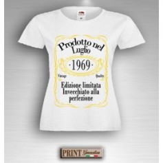 T-Shirt - EDIZIONE LIMITATA - Data personalizzata - Idea regalo - Frasi divertenti