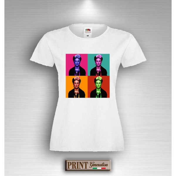 T-Shirt - FRIDA ANDY - Art - Idea regalo