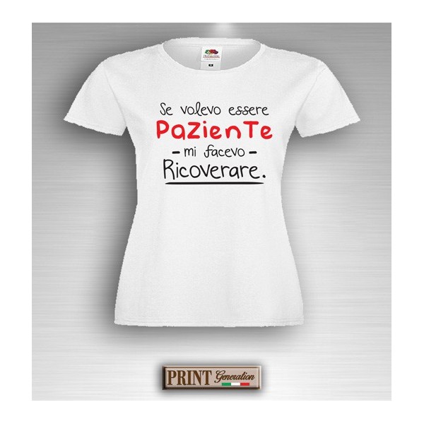 Maglietta Donna frasi divertenti Pratico ansia a livello agonistico t-shirt  divertenti - ColorFamily