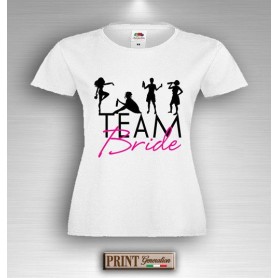 T-Shirt - TEAM BRIDE PARTY - Addio al Nubilato