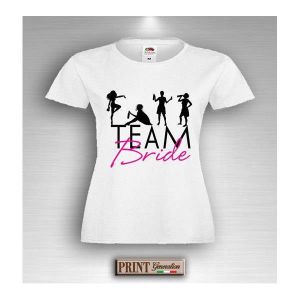 T-Shirt - TEAM BRIDE PARTY - Addio al Nubilato