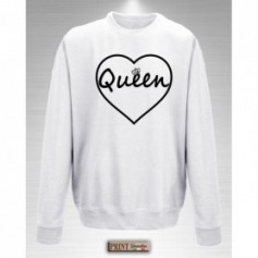 Felpa - QUEEN CUORE - Idea regalo