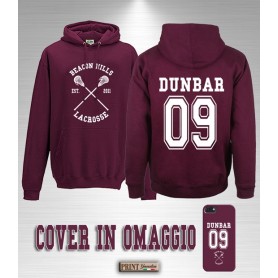 Felpa con cappuccio - BEACON HILLS LACROSSE DUNBAR + Cover omaggio - Sport