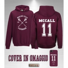 Felpa con cappuccio - BEACON HILLS LACROSSE MCCALL + Cover omaggio - Sport