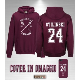 Felpa con cappuccio - BEACON HILLS LACROSSE STILINSKI + Cover omaggio - Sport