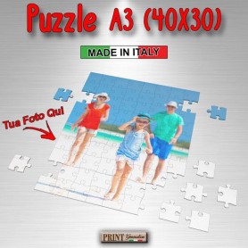 Puzzle Personalizzato - FOTO A TUA SCELTA - Dimesioni 40x30 cm - Idea regalo