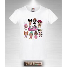 T-shirt LOL Surpirese Maglietta Slim Fit Bambina