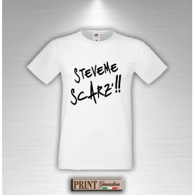 T-Shirt Frasi Divertenti STEVEME SCARZ