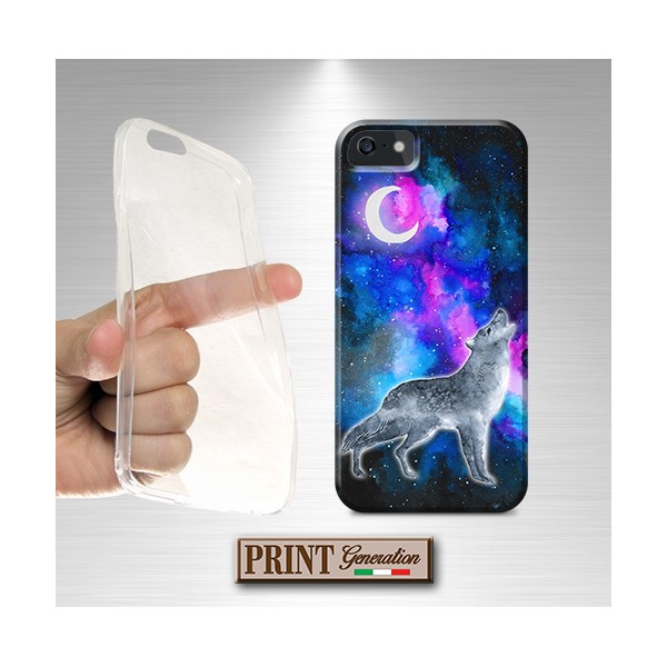 Cover lupo luna Iphone