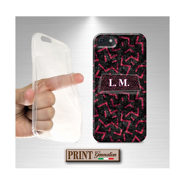 Cover Brillantini fucsia iPhone