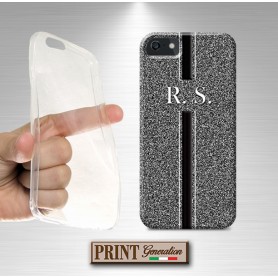 Cover Personalizzata strass nero Nokia