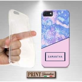 Cover Personalizzata nome bicolore Samsung