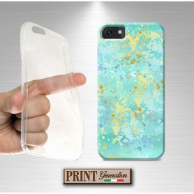 Cover Turchese pittura beige blu Xiaomi
