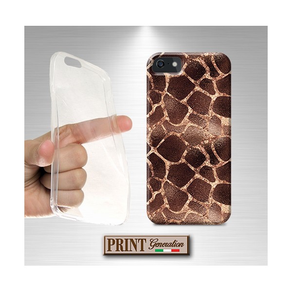 Cover Effetto pelle rettile bronzo iPhone