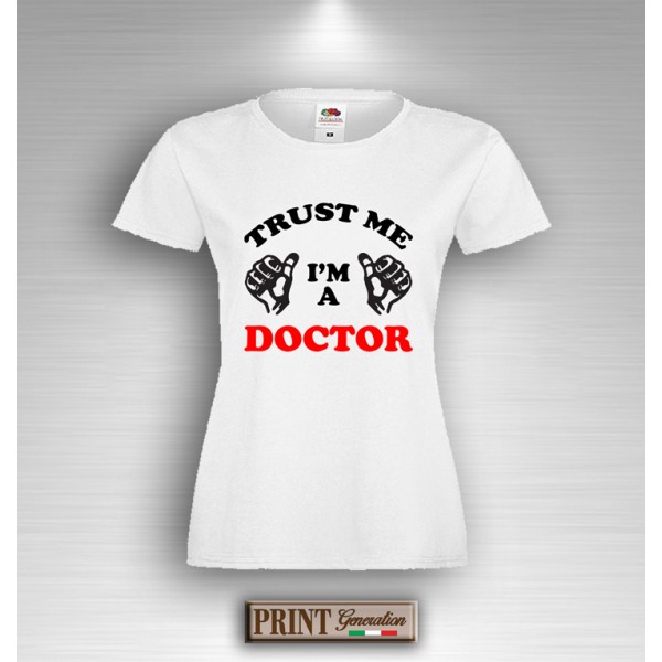 T-Shirt Evoluzione di una donna Idea Regalo Dottoressa Medico