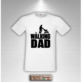 T-Shirt THE WALKING DAD Festa del Papà Frasi Divertenti