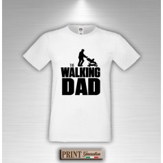T-Shirt THE WALKING DAD Festa del Papà Frasi Divertenti