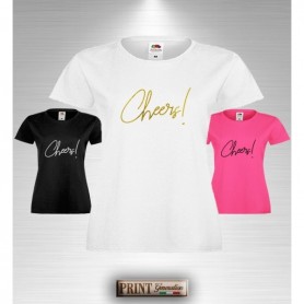 T-Shirt Donna - CHEERS!