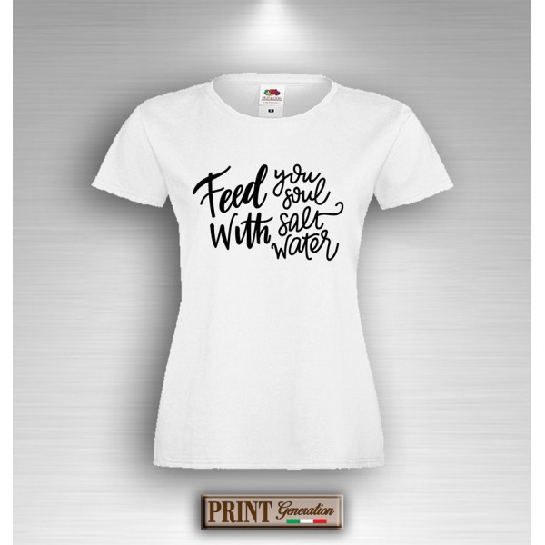 T-Shirt Donna - FEED YOU SOUL