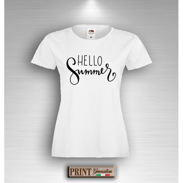 T-Shirt Donna - HELLO SUMMER