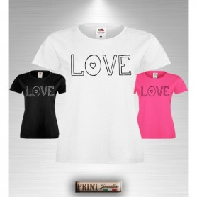 T-Shirt Donna - LOVE