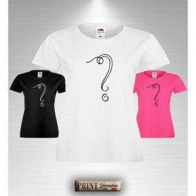 T-Shirt Donna - PUNTO INTERROGATIVO