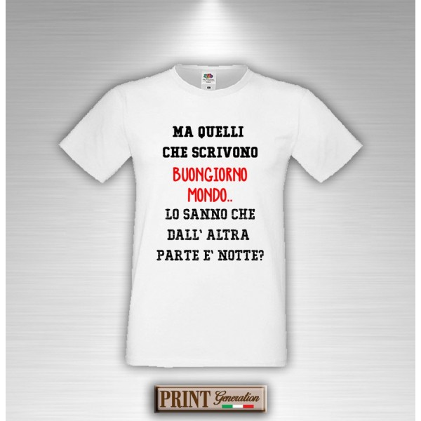 T-Shirt - MA QUELLI CHE