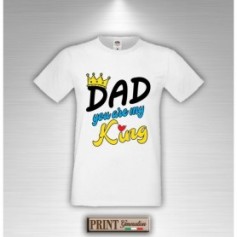 T-Shirt - PAPA' SEI IL MIO RE