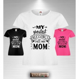 T-Shirt BLESSING CALL ME MOM