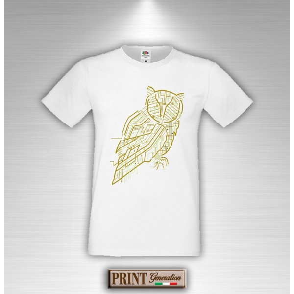 T-Shirt ELECTRIC OWL - GUFO ELETTRICO