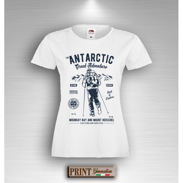 T-Shirt - ANTARTIC ADVENTURE  AVVENTURA ANTARTICA