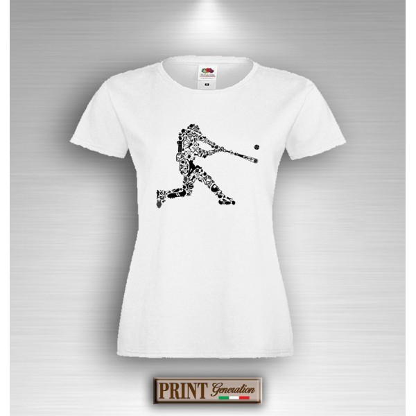 T-Shirt - BASEBALL PLAYER - GIOCATORE BASEBALL
