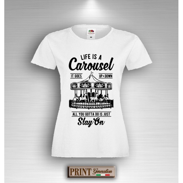 T-Shirt - CAROUSEL - GIOSTRA