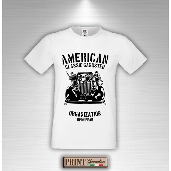T-Shirt - AMERICAN CLASSIC GANGSTAR - GANGSTAR AMERICANI
