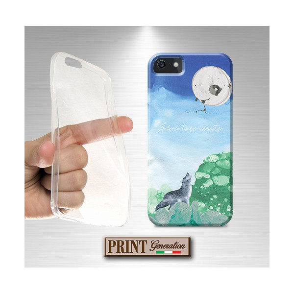 Cover - 'ADVENTURE AWAITS' Effetto acquerella NOKIA