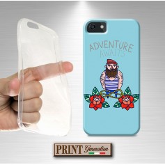 Cover - 'ADVENTURE' marinaio tattoo azzurro NOKIA