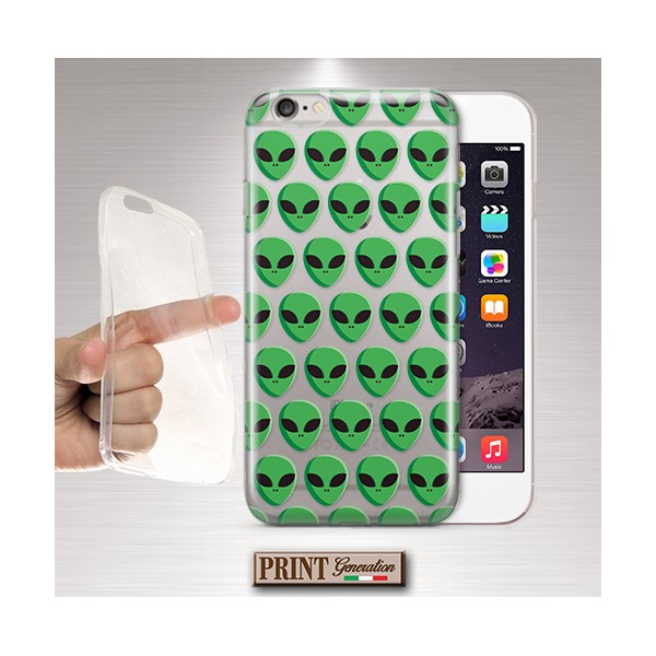 Cover - 'ALIEN pattern trasparente' carino alieno NOKIA